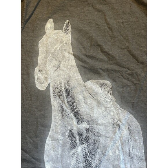 Beyoncé RWT 2023 Renaissance World Tour Horse Tee Gray XL NO SKIPS NWOT - Picture 2 of 4
